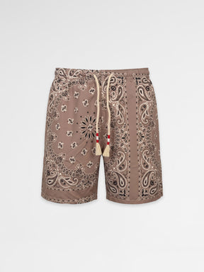 Mc2 Printed Swim Shorts Bandanna