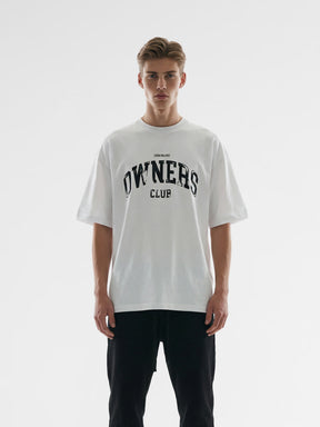 CREW Milano Oversized T-Shirt Logo Print