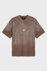Ainker Cotton Wash 1108 Brown T-Shirt