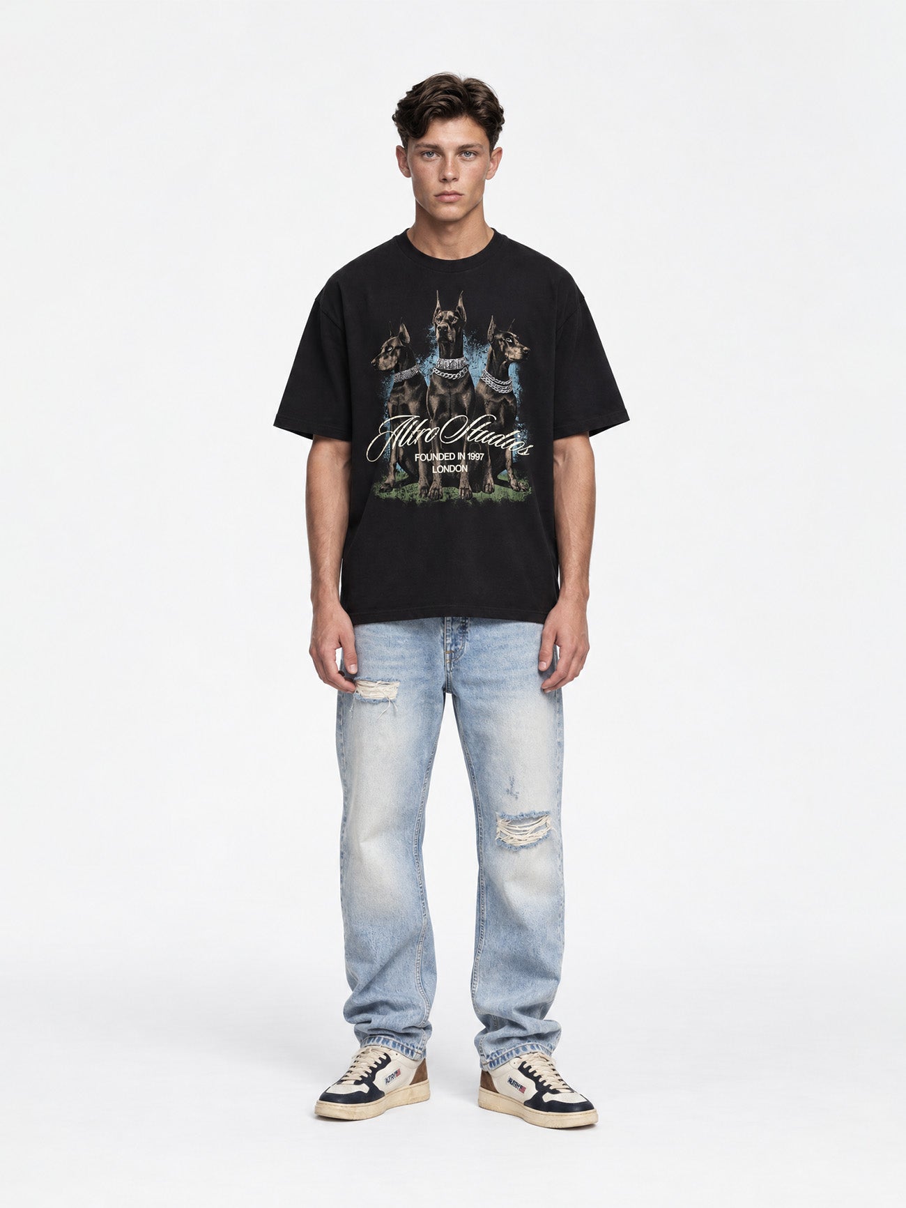 Altro Studios T-Shirt "Dobermanns" - Black