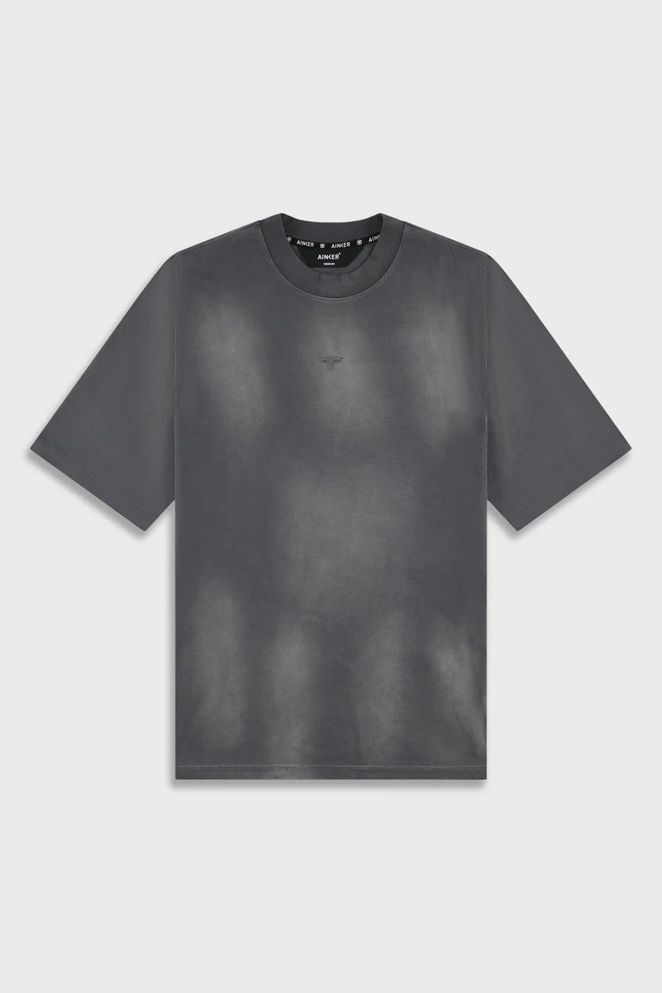 Ainker Cotton Wash 856 Gray T-Shirt