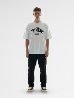 CREW Milano Oversized T-Shirt Logo Print