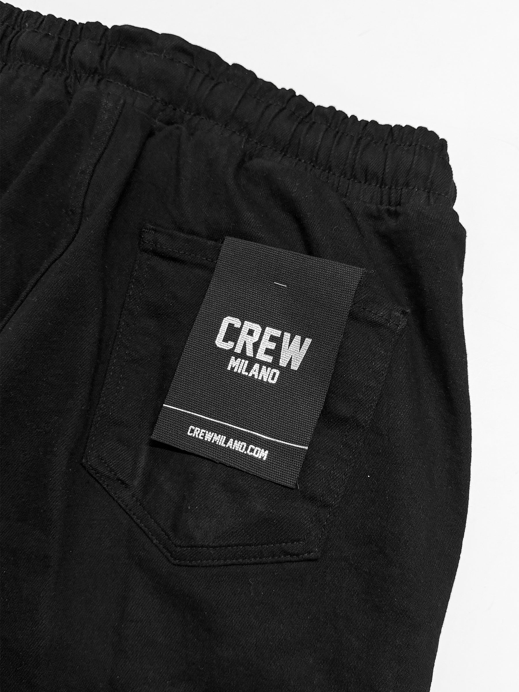 CREW MILANO Pants Jeans Black