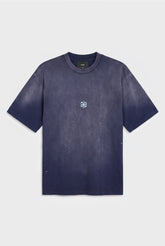 Ainker Cotton Wash 1108 Navy T-Shirt