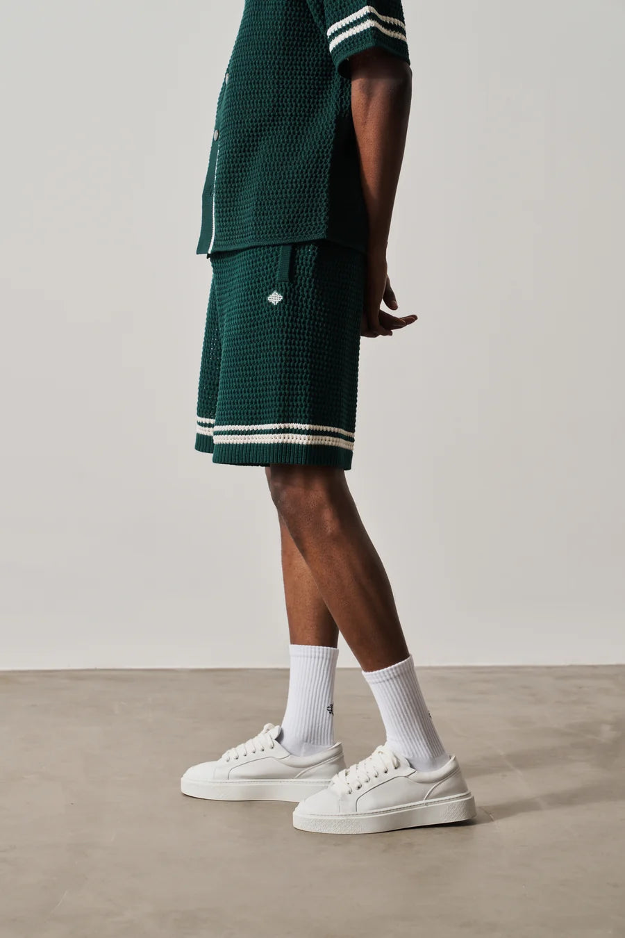 The Couture Club Crochet Knitted Shorts