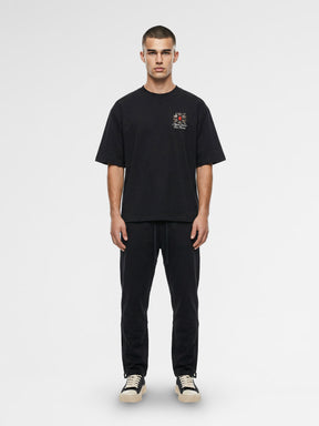 CREW Milano Oversized T-Shirt Logo Print