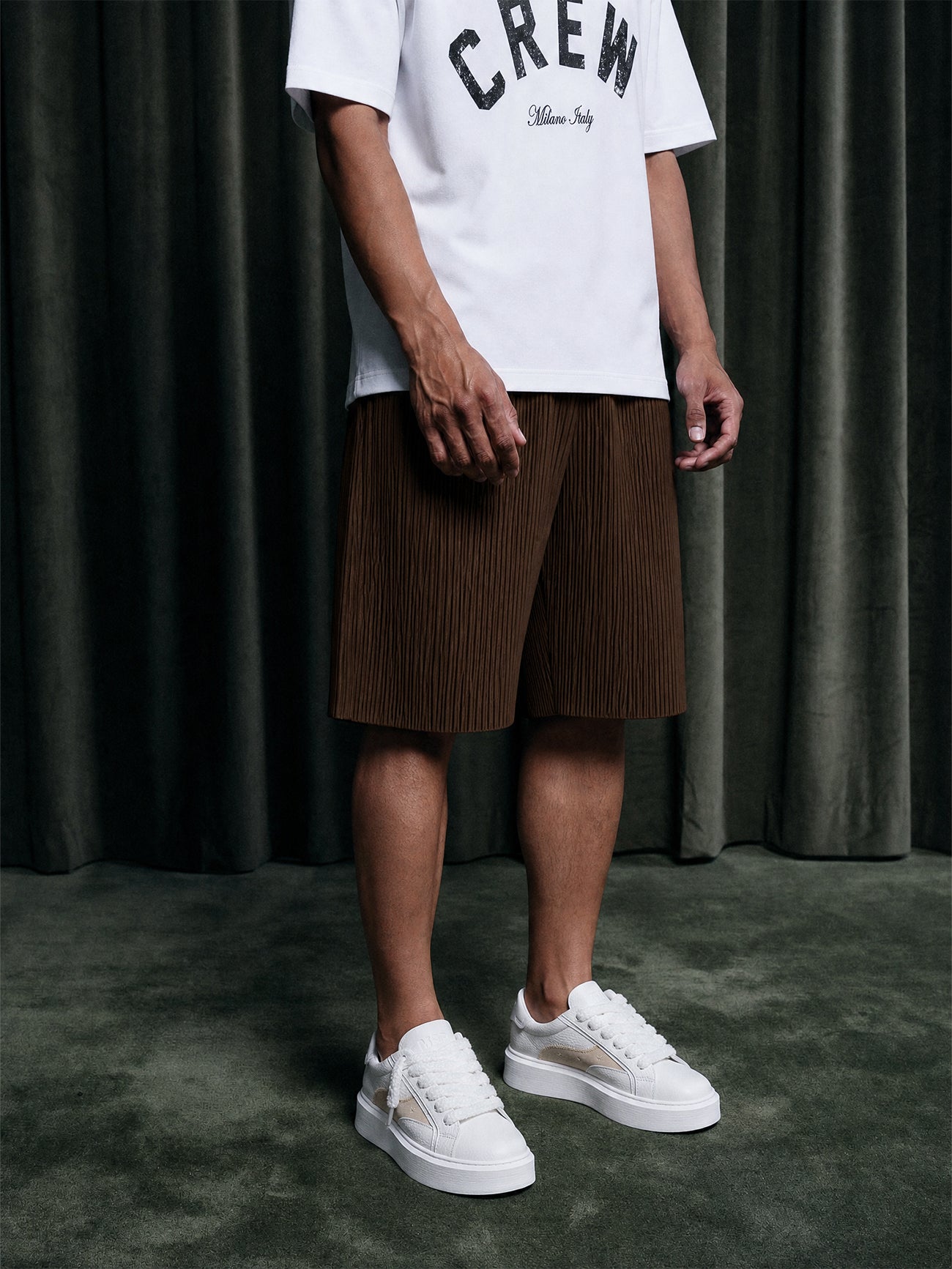 CREW Milano “Santos” Shorts - Brown
