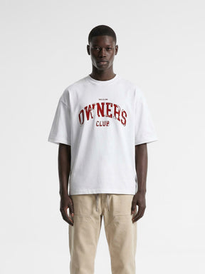 CREW Milano Oversized T-Shirt Logo Print
