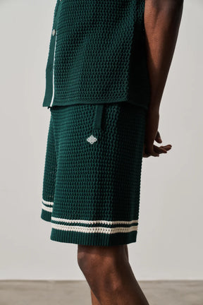 The Couture Club Crochet Knitted Shorts