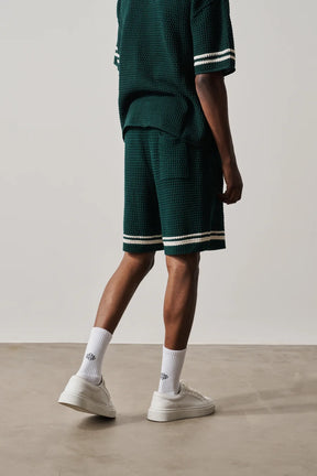 The Couture Club Crochet Knitted Shorts