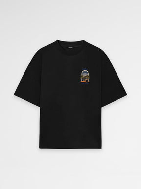 CREW Milano Oversized T-Shirt Logo Print