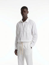 CREW Milano "Corfu" Linen Set Shirt/Pants White