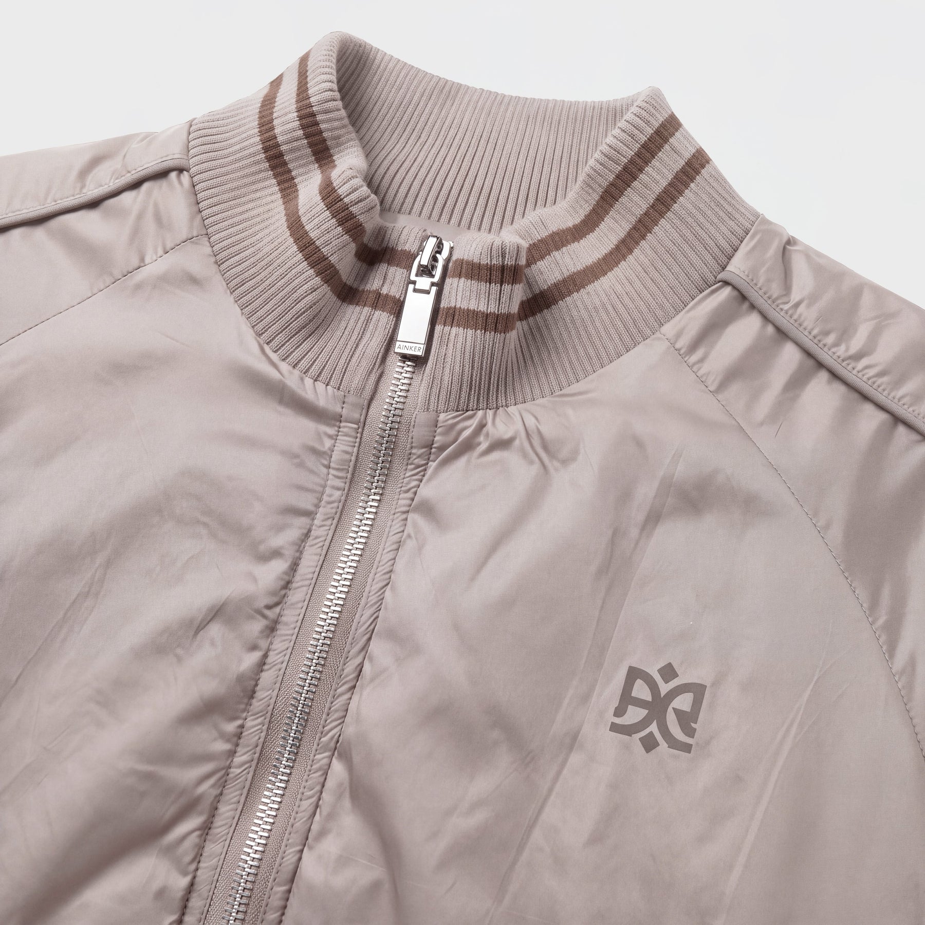 Ainker Puff Nylon 1100 Light Gray Jacket