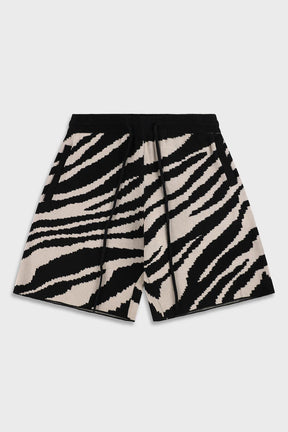 Ainker Zebra 814 Mocha Knit Short Pant