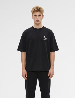 CREW Milano Oversized T-Shirt Logo Print