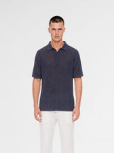 MAISON 9 PARIS Navy Soft Cotton Polo T-Shirt