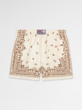 Mc2 Printed Swim Shorts Bandanna