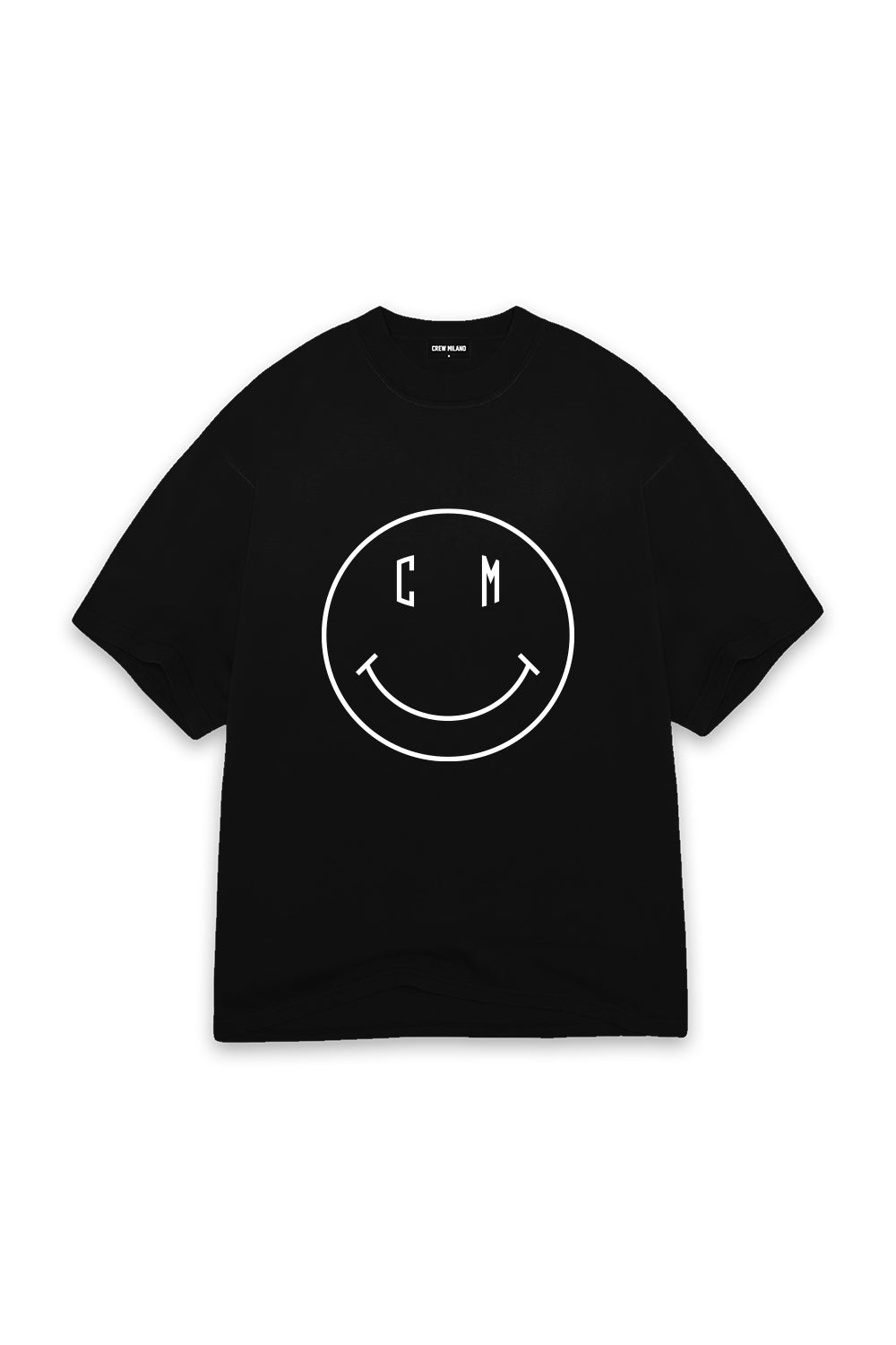 CREW Milano Smile Print Oversized T-Shirt