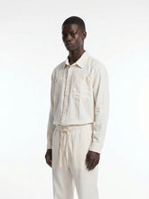 CREW Milano "Corfu" Linen Set Shirt/Pants Cream