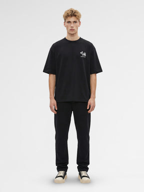 CREW Milano Oversized T-Shirt Logo Print