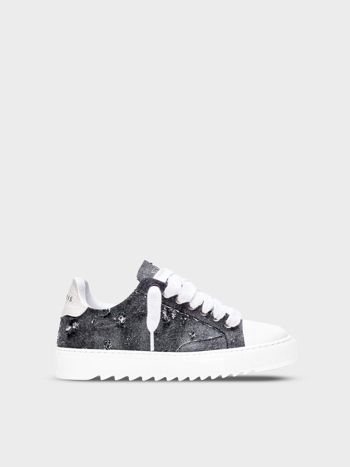 Numeriś "Atelier" Thrashed Denim Sneakers