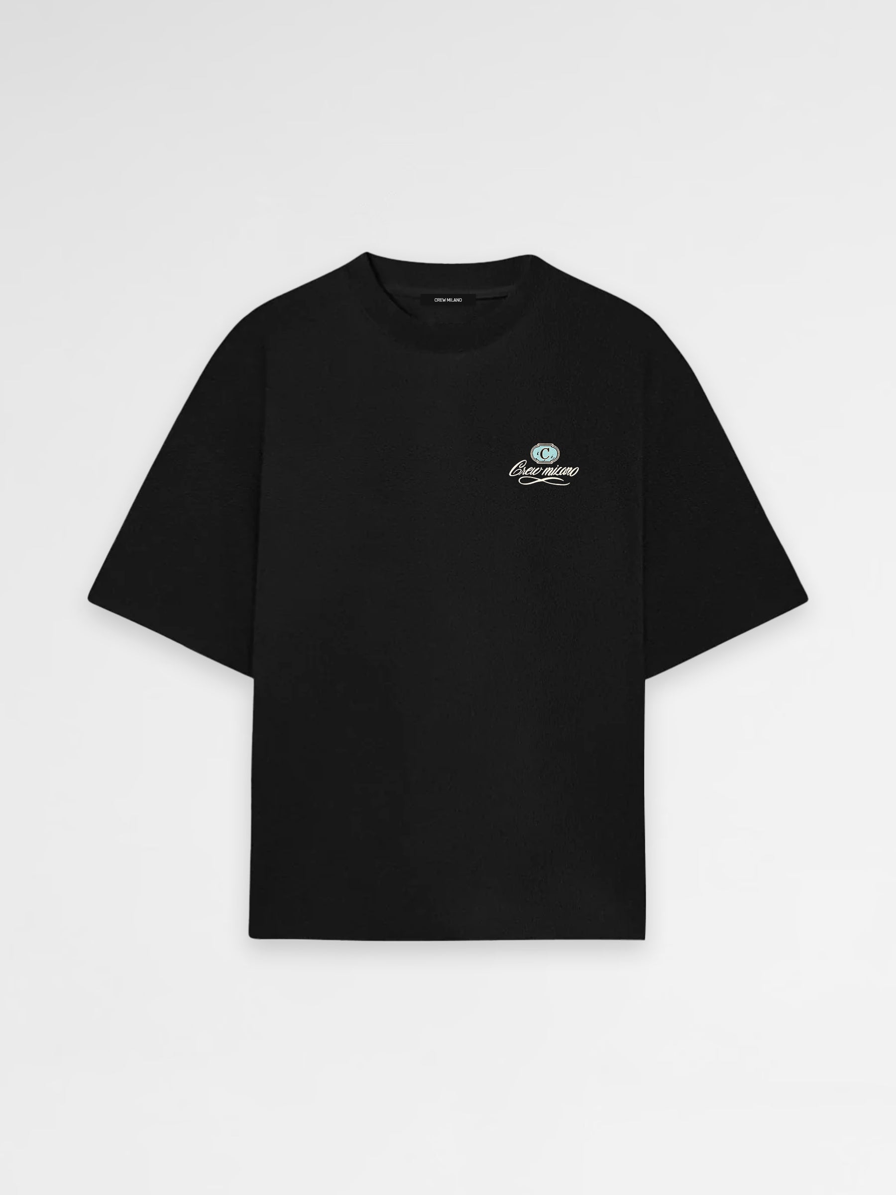 CREW Milano Oversized T-Shirt Logo Print