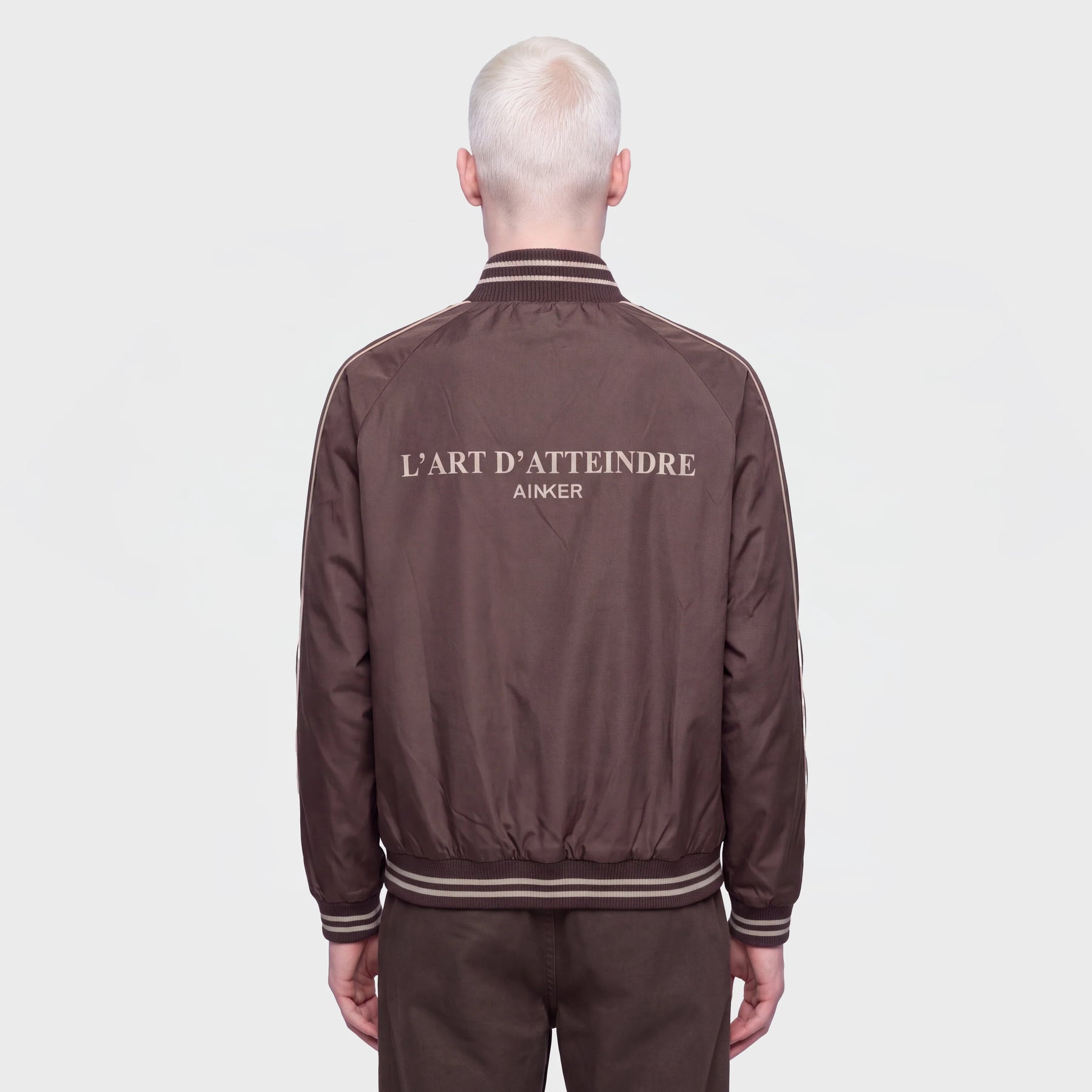 Ainker Puff Nylon 1100 Brown Jacket