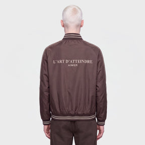 Ainker Puff Nylon 1100 Brown Jacket