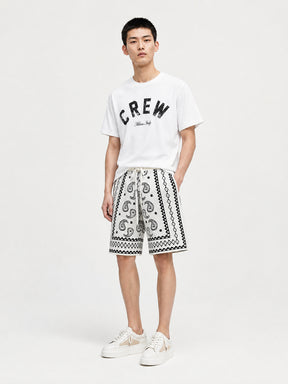 CREW Milano "New York" Shorts - White