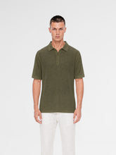 MAISON 9 PARIS Khaki Soft Cotton Polo T-Shirt