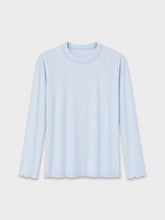 CREW Milano "Bali" Long T-Shirt - Light Blue