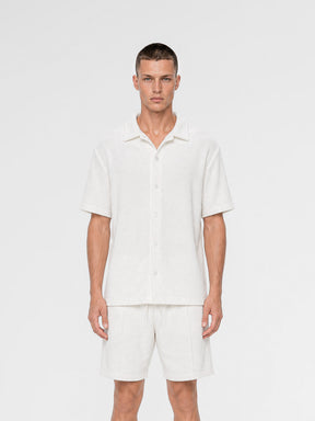 MAISON 9 PARIS White Towel Shirt / Shorts