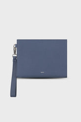 AINKER Navy 691 Clutch Saffiano Bag