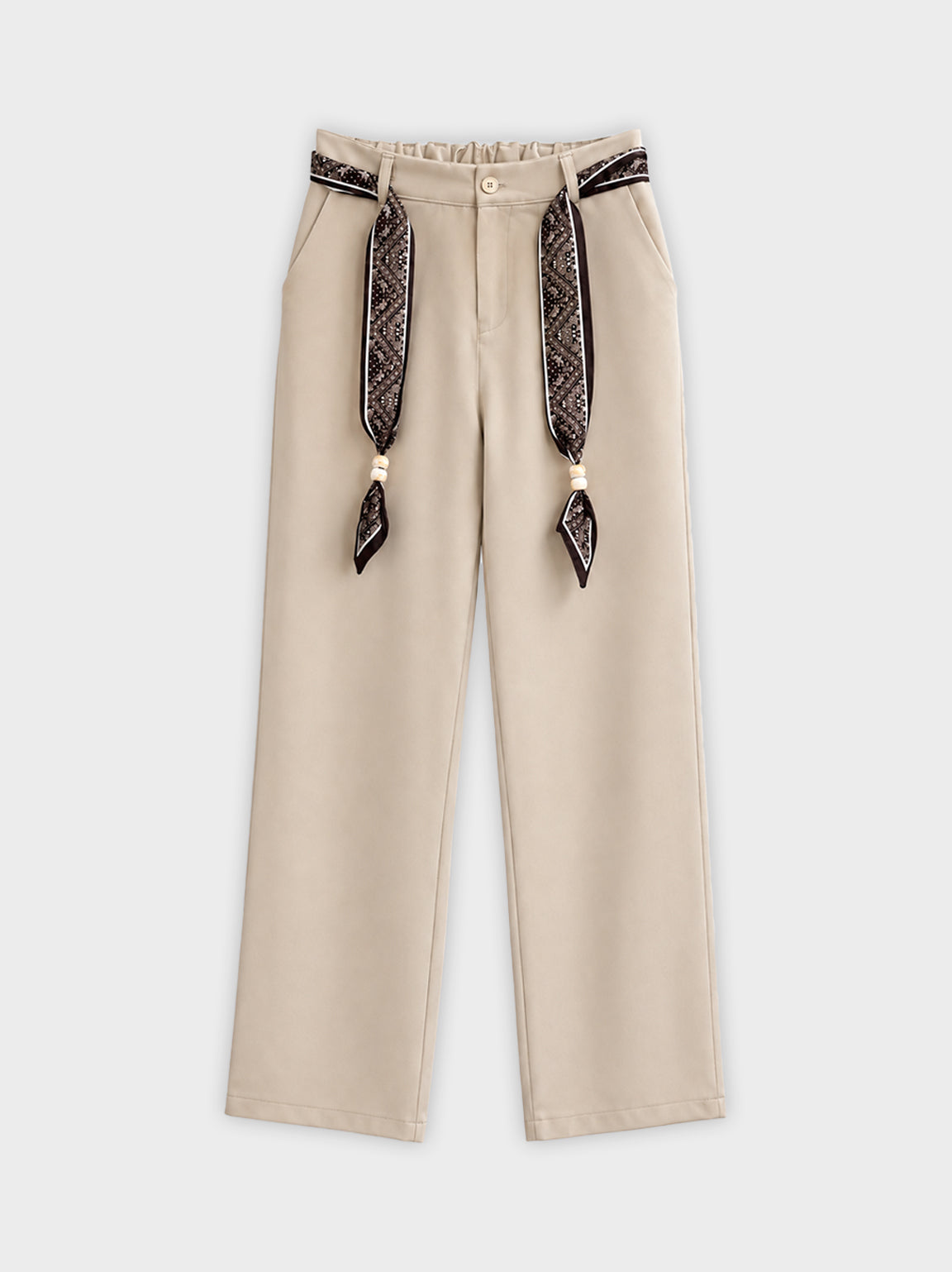 CREW Milano “Bandana” Pants - Beige