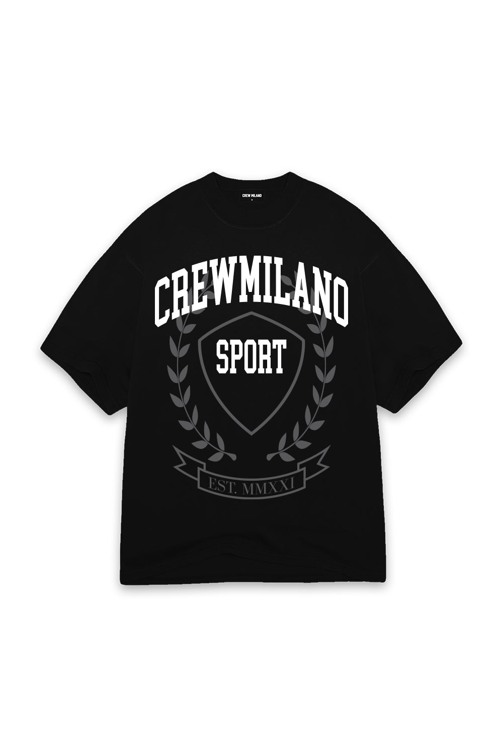 CREW Milano Sport Print Oversized T-Shirt