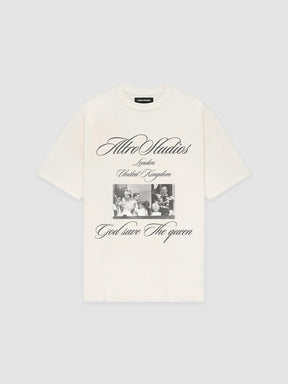 Altro Studios T-Shirt "King & Queen" - Cream