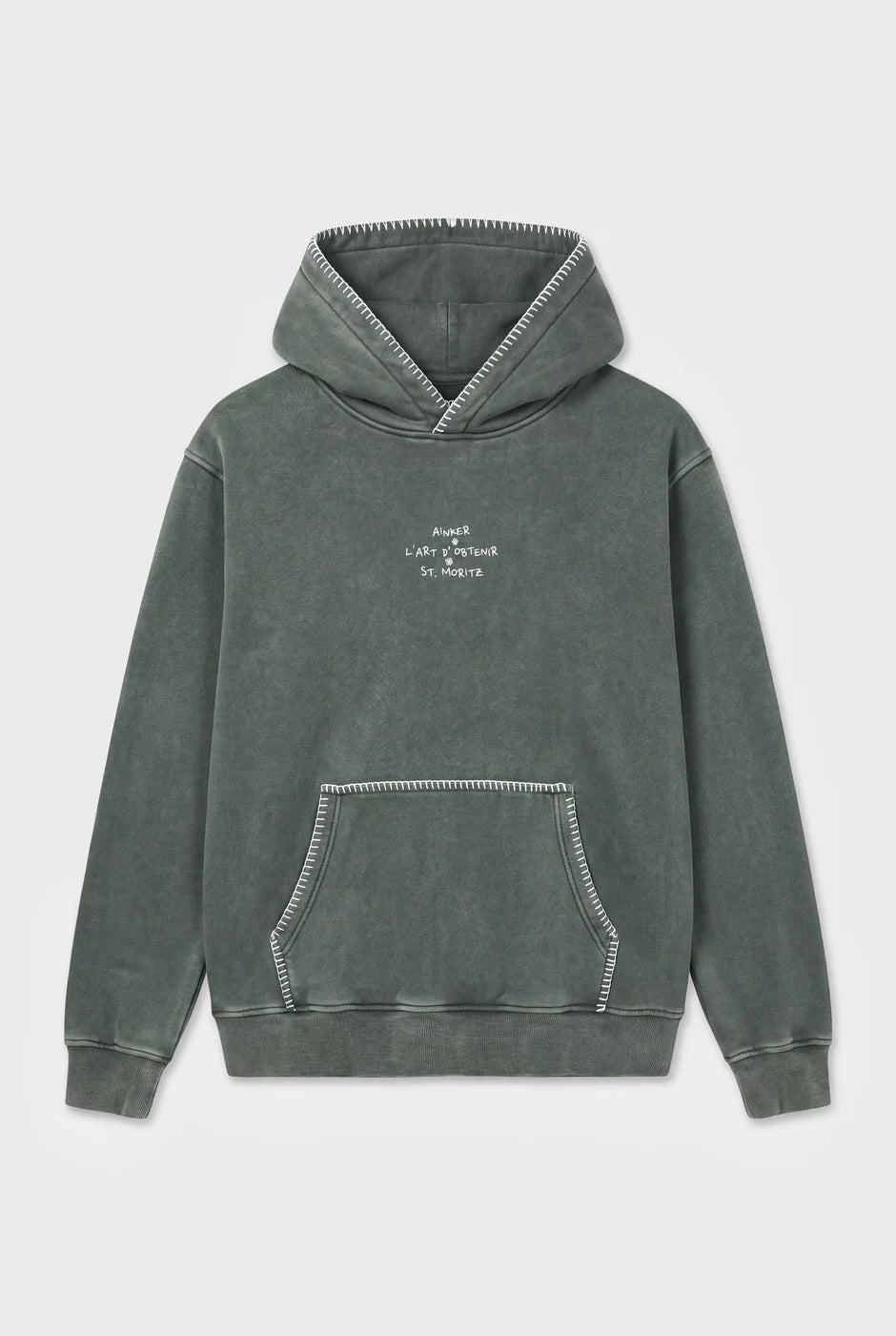 Ainker 1117 Gray Hoodie