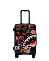 SPRAYGROUND - GLOBAL MOGUL LOST TICKET HARDSHELL CARRYON