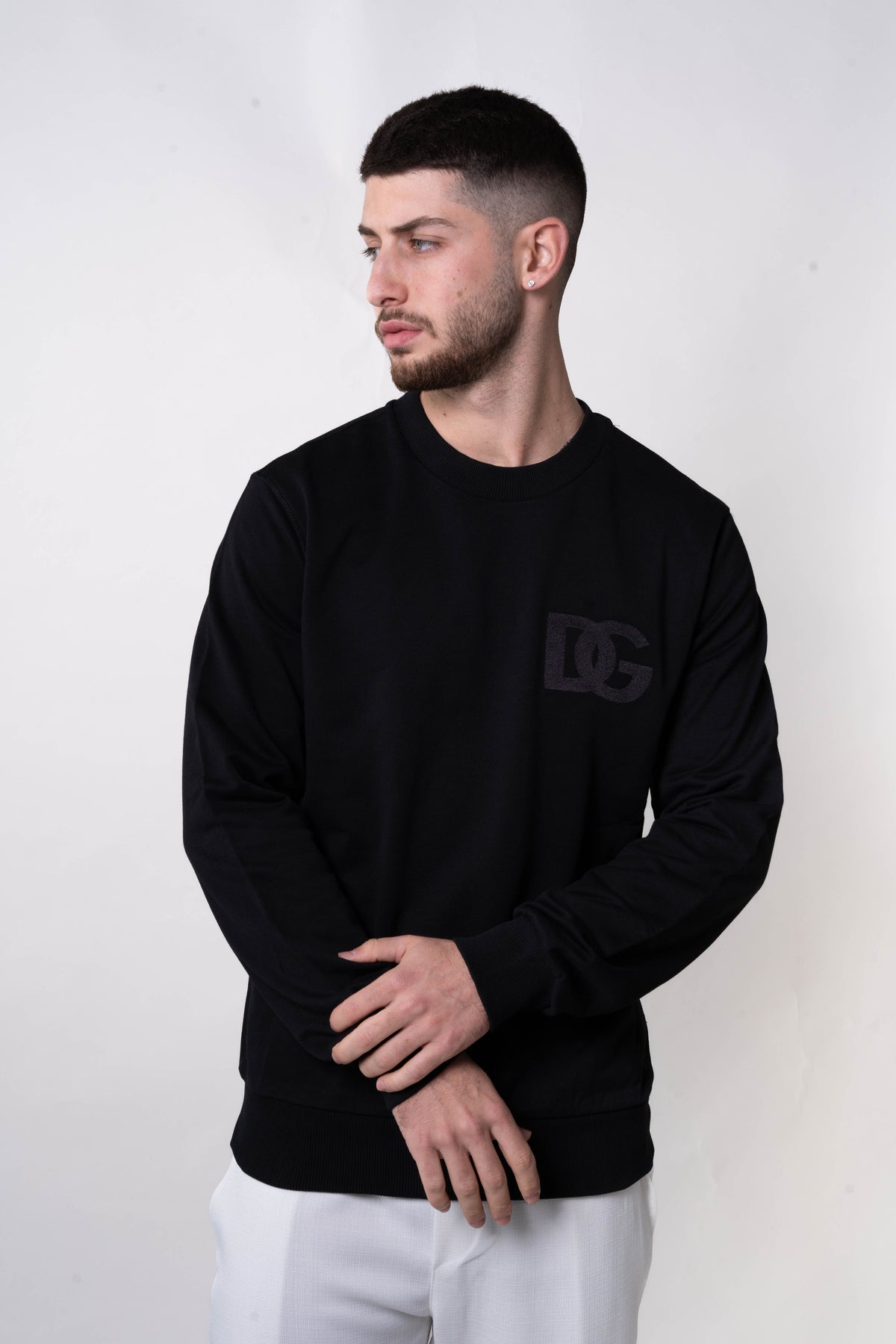 Dolce & Gabbana Black Logo Sweatshirt