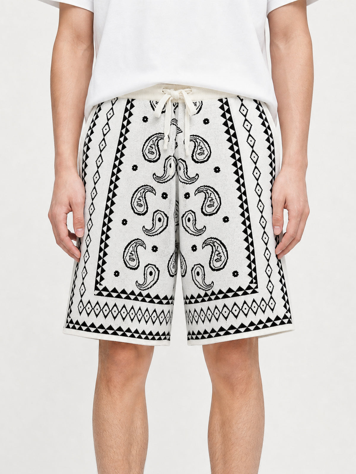 CREW Milano "New York" Shorts - White