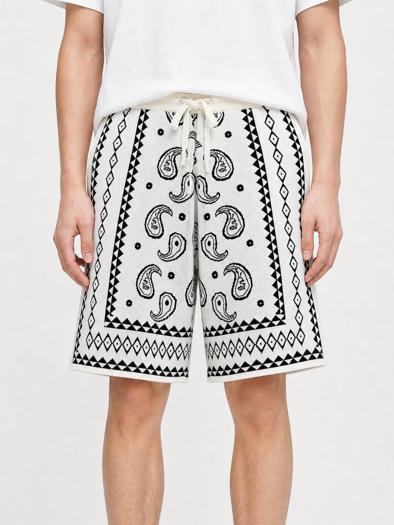 CREW Milano "New York" Shorts - White