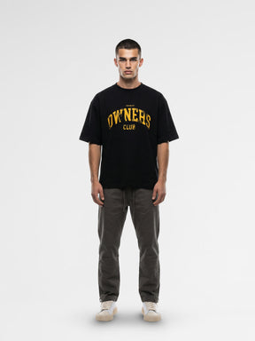 CREW Milano Oversized T-Shirt Logo Print