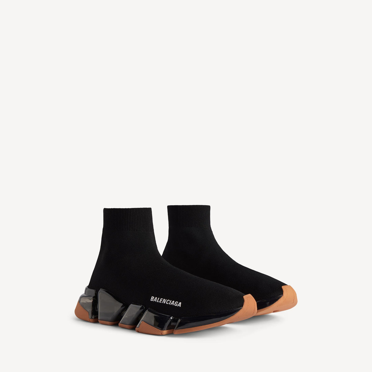 Balenciaga Black Speed Lt Sock Sneakers