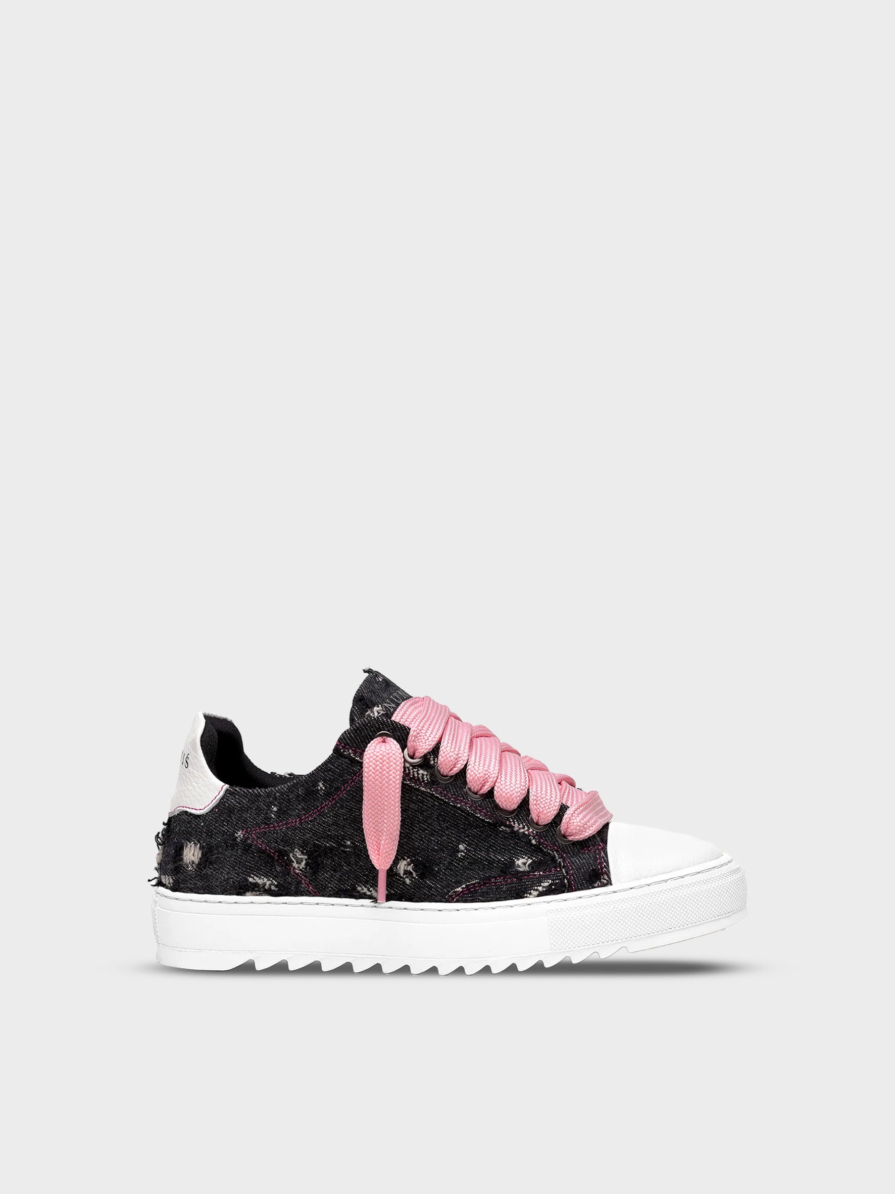 Numeriś "Atelier" Pink Denim Sneakers