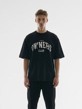 Crew Milano T-Shirt Logo Print - Black