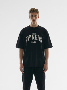 CREW Milano Oversized T-Shirt Logo Print