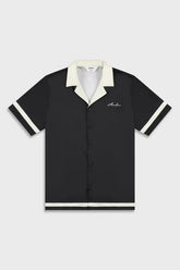 Ainker Satin 841 Black Shirt