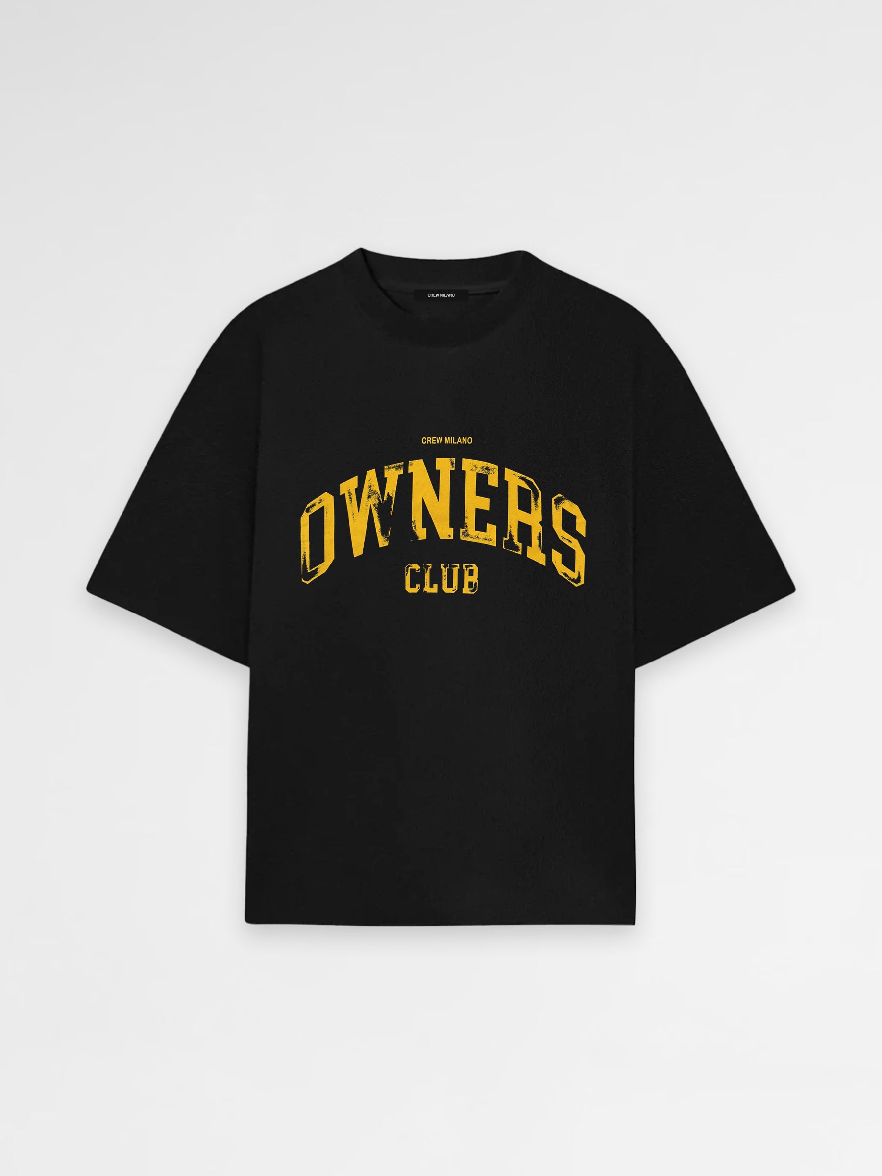 CREW Milano Oversized T-Shirt Logo Print