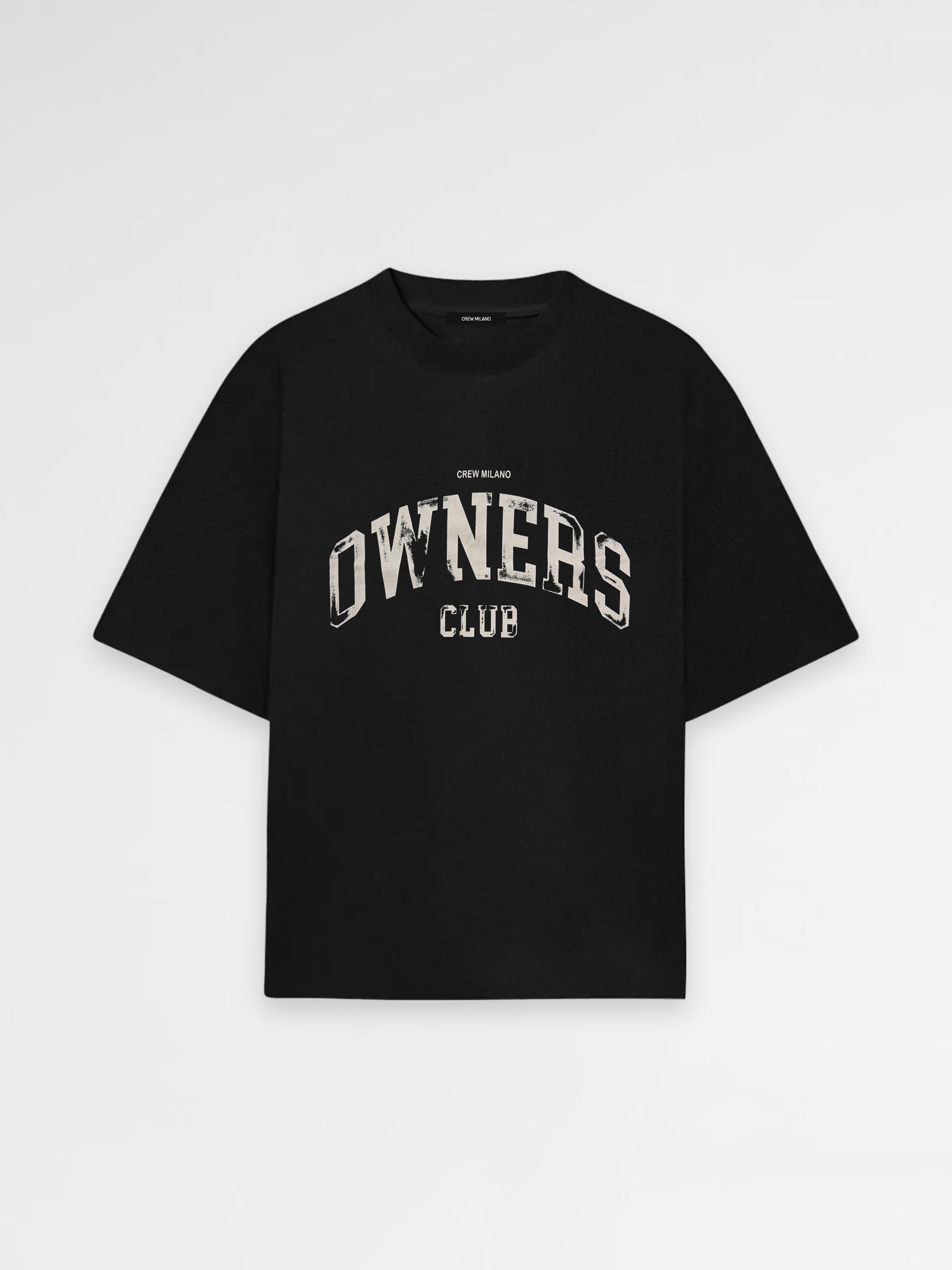 CREW Milano Oversized T-Shirt Logo Print