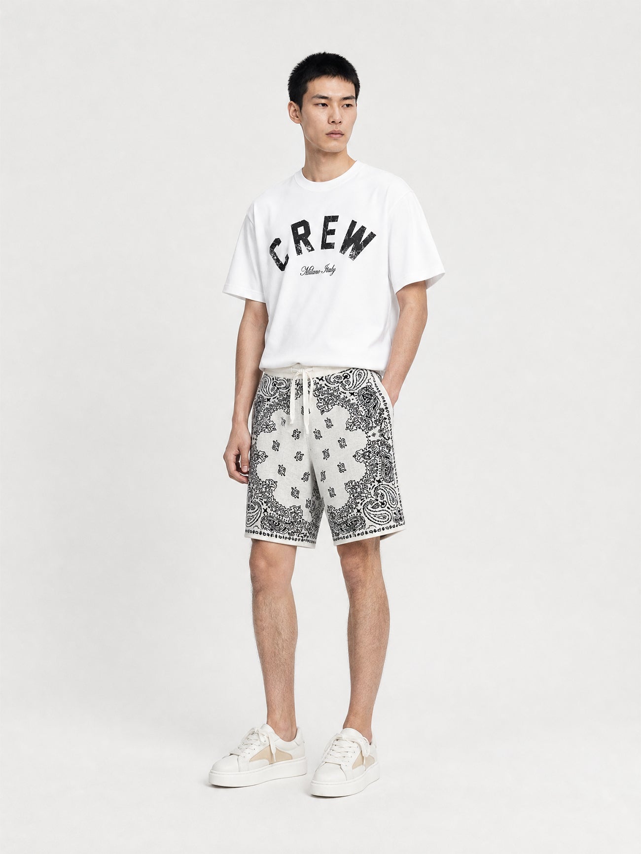 CREW Milano "California" Shorts - White